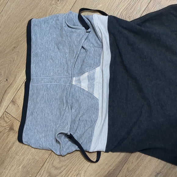 Lululemon Pima Cotton Blend Color block Tank Top Grey Women's Size Small - Picture 5 of 5